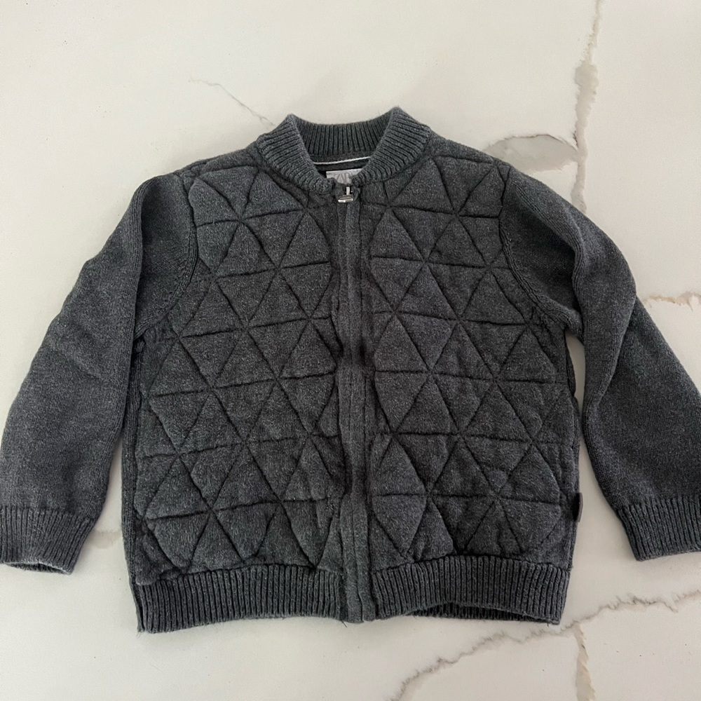 Zara toddler quilted sweater